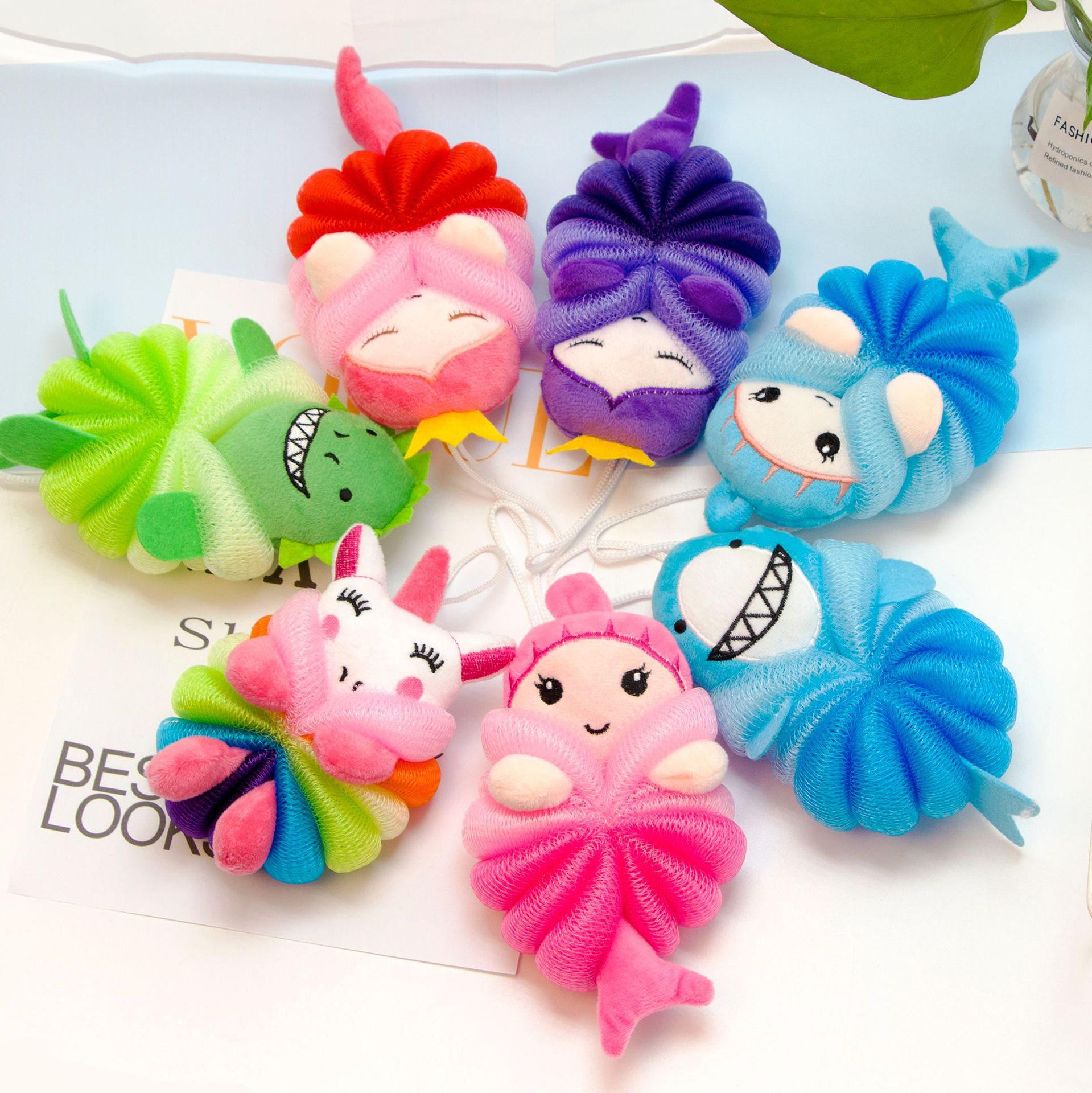 Baby Products For Bathing - Bath Flower Children's Bathing Ball Baby