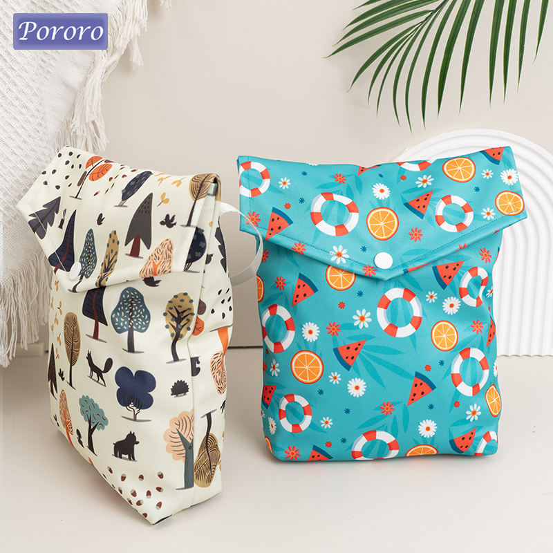 Diaper Bag Backpack - Pororo Baby Diaper Bag Waterproof Wet