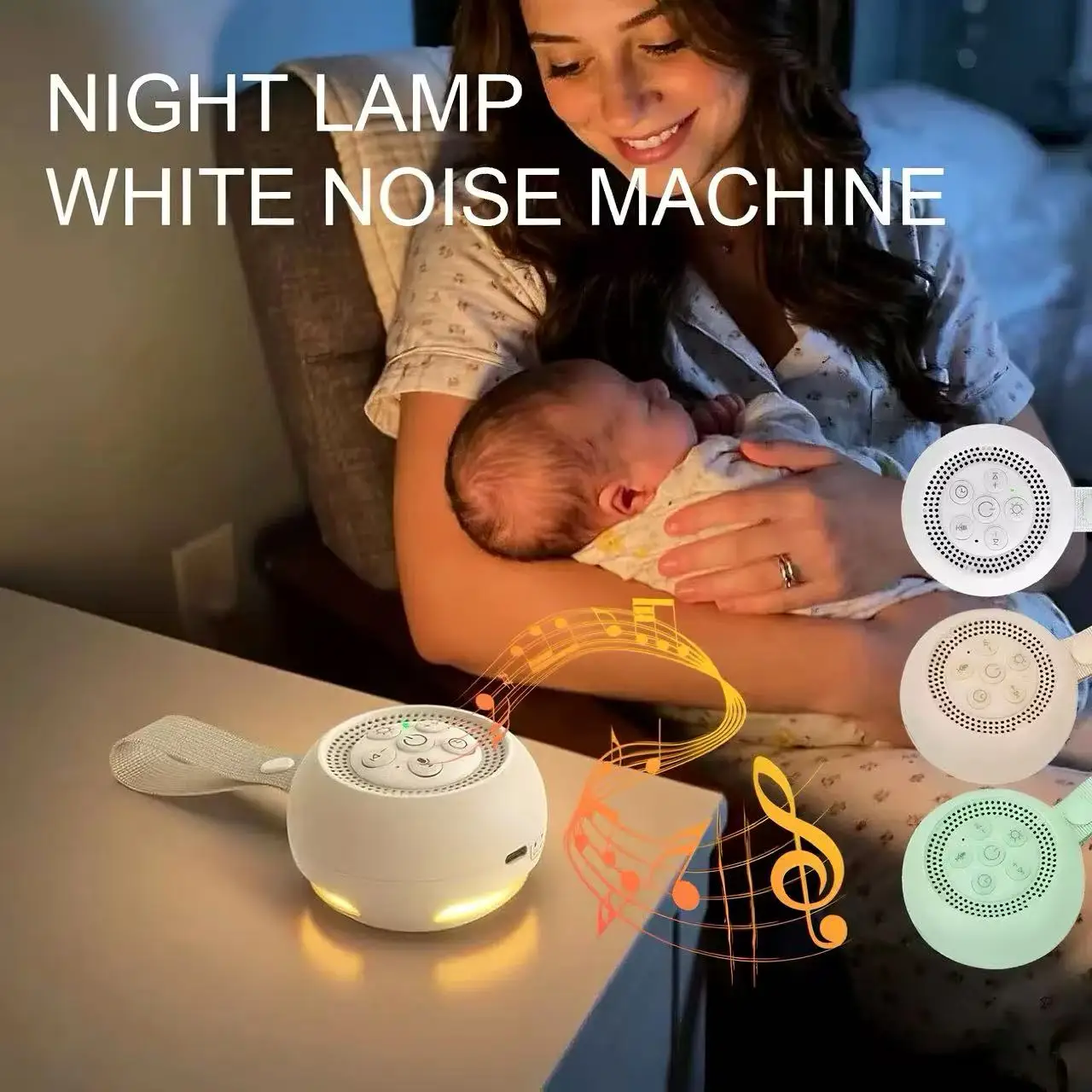 White Noise Machine Baby - White Noise Machine With Warm Night