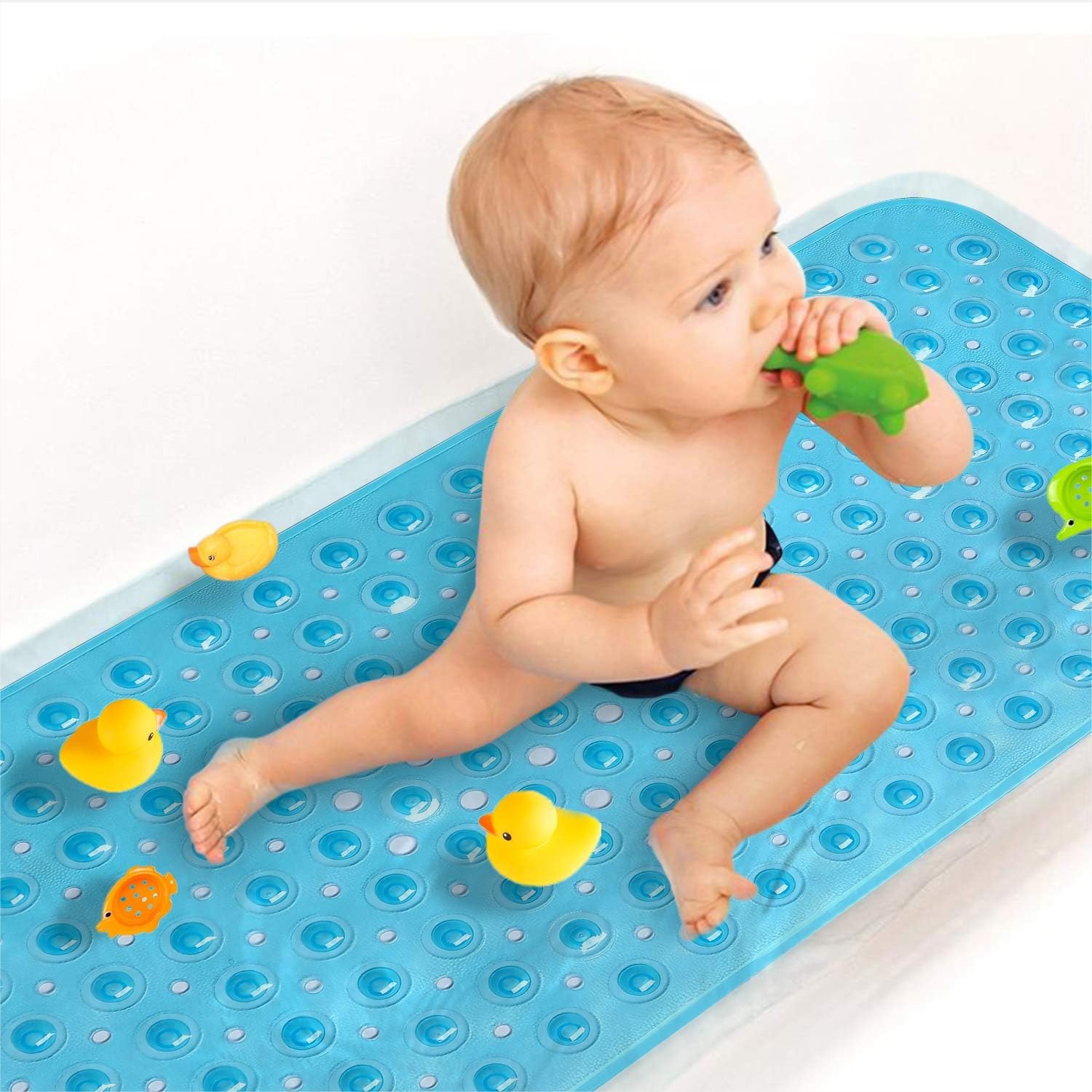 Baby Products For Bathing - Extra Long Baby Bath Mat Non