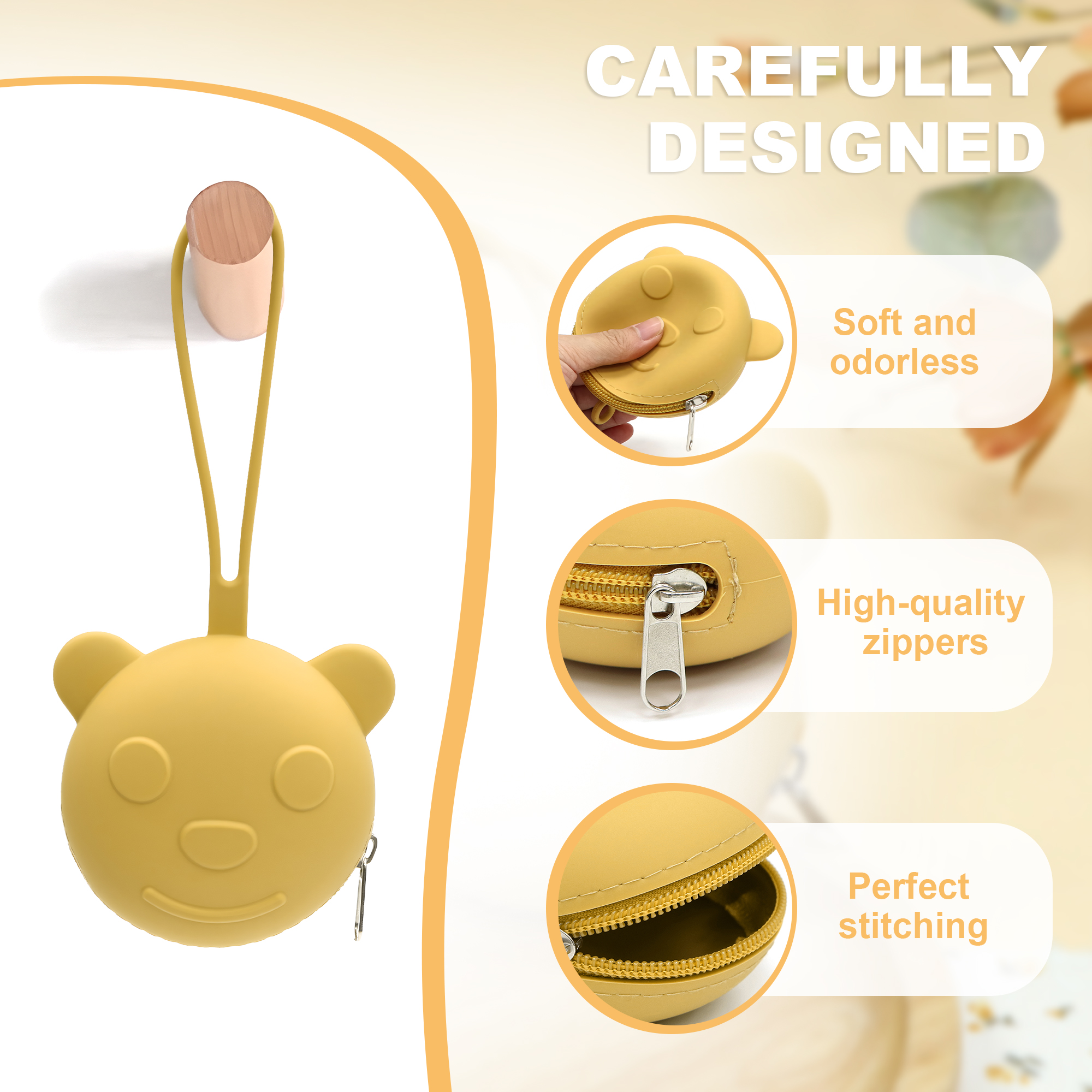 Portable silicone pacifier bag - Diaper Bag Backpack ulasan dan harga