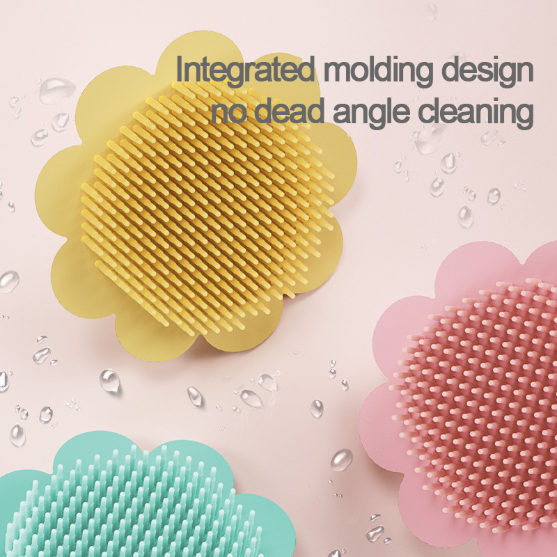 Baby Care Silicone Bath Brush  - Baby Products For Bathing ulasan dan harga