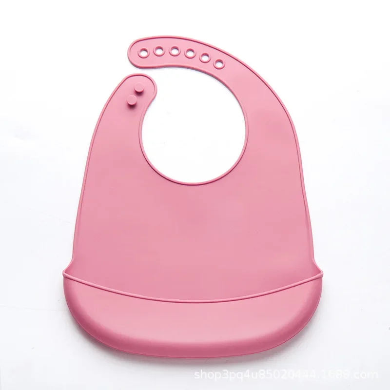 1/2pcs Baby Bib Adjustable Wat - Silicone Baby Bibs ulasan dan harga