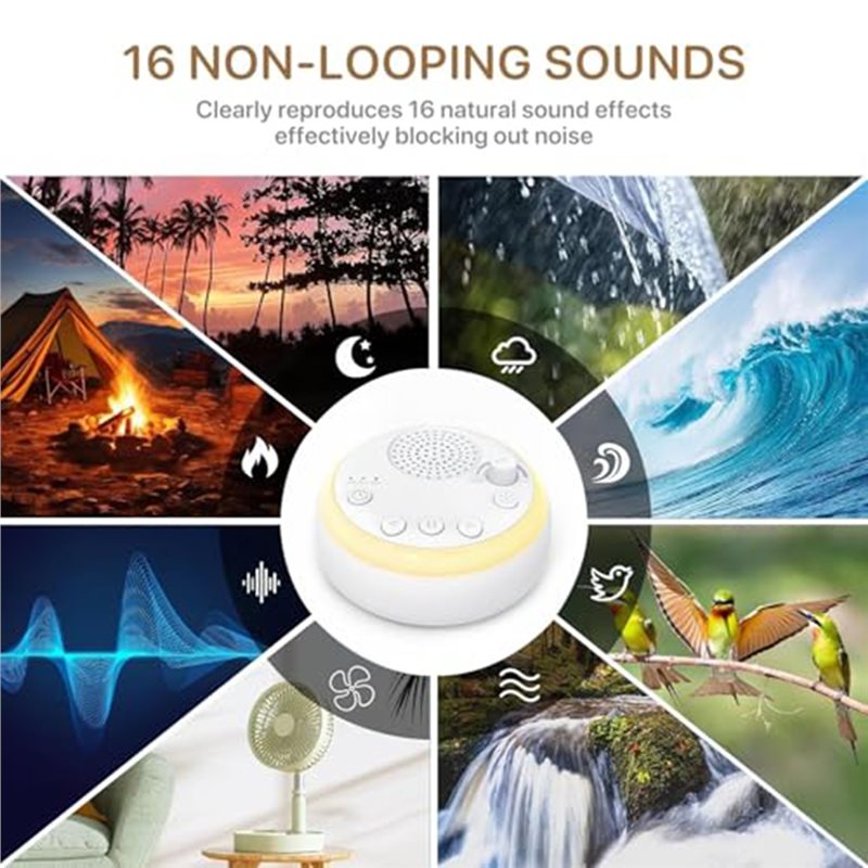 CYGJ-Sleep Aid Sound Machine F - White Noise Machine Baby ulasan dan harga