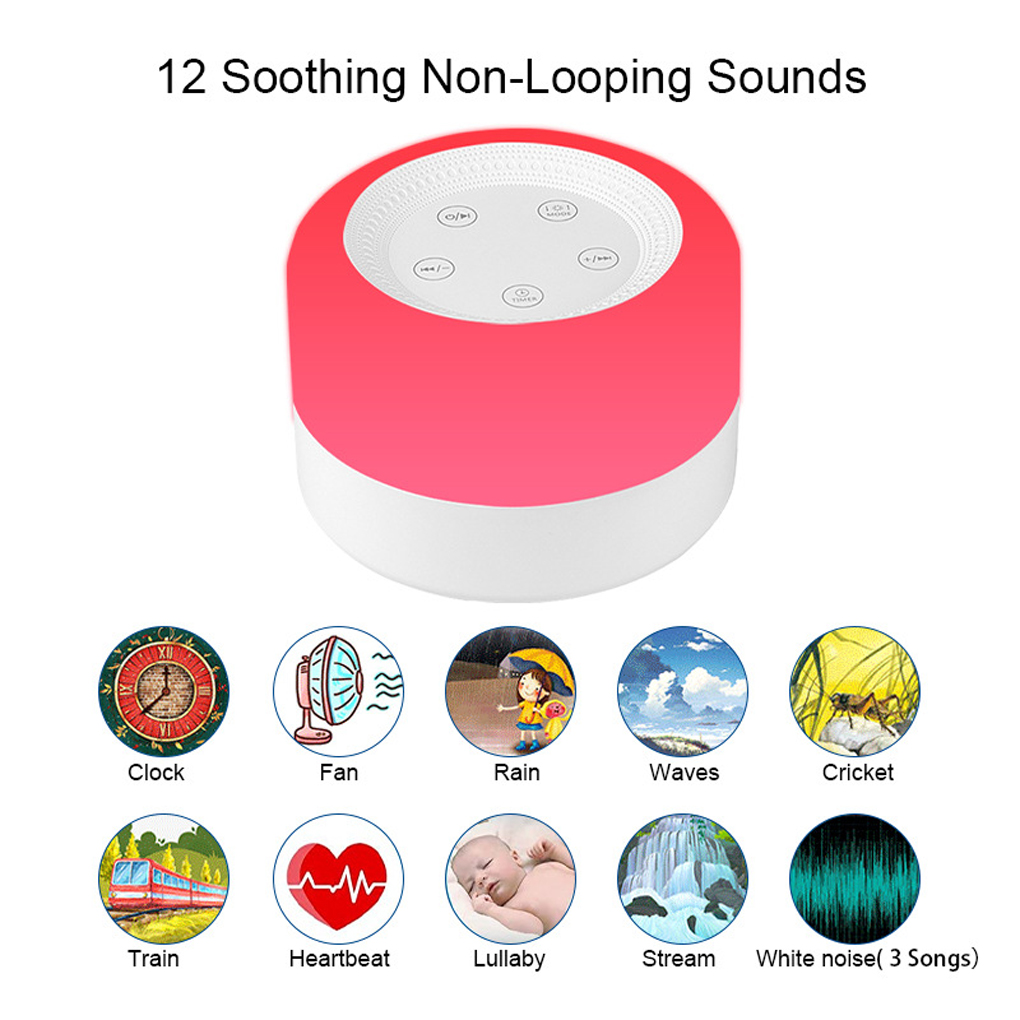 Baby White Noise Machine Sooth - White Noise Machine Baby ulasan dan harga