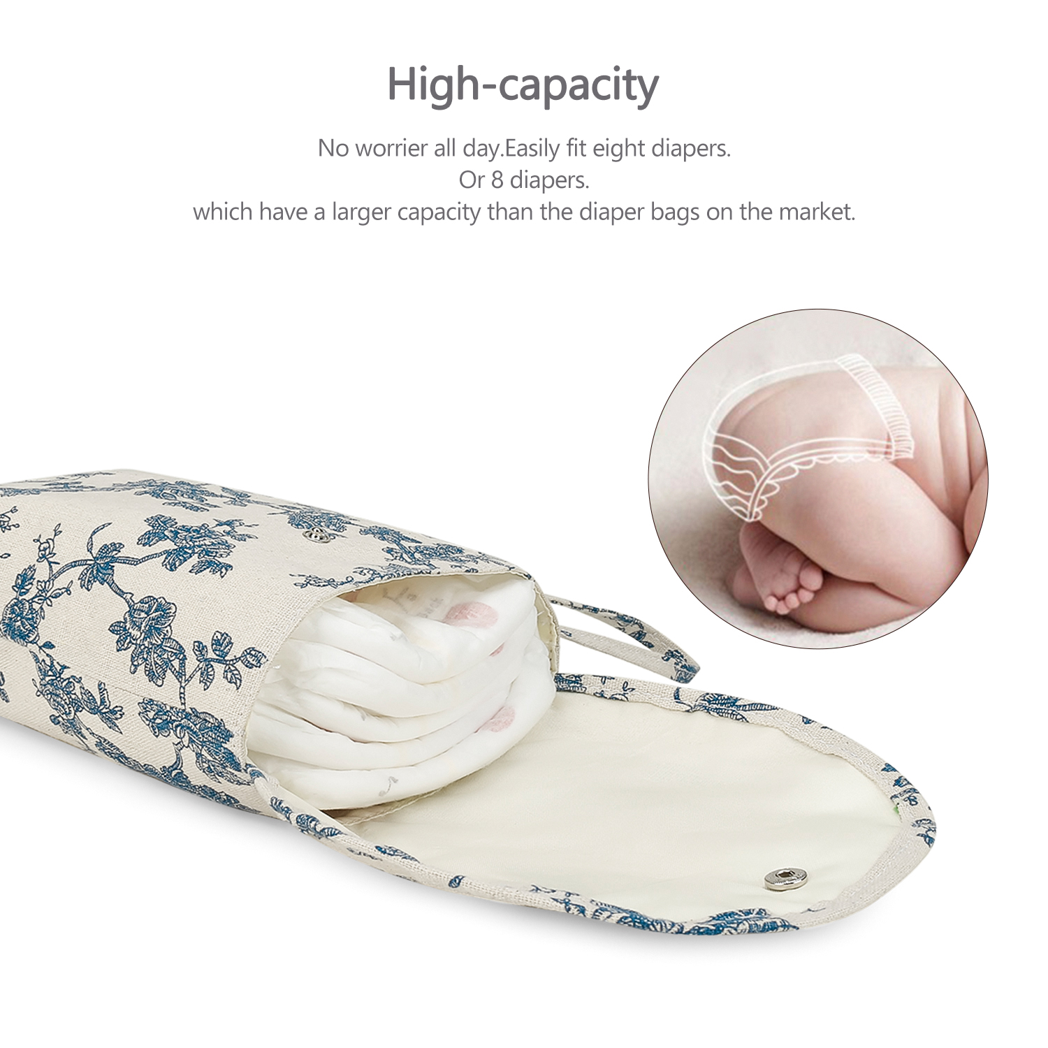 Baby Diaper Bag Reusable Mommy - Diaper Bag Backpack ulasan dan harga