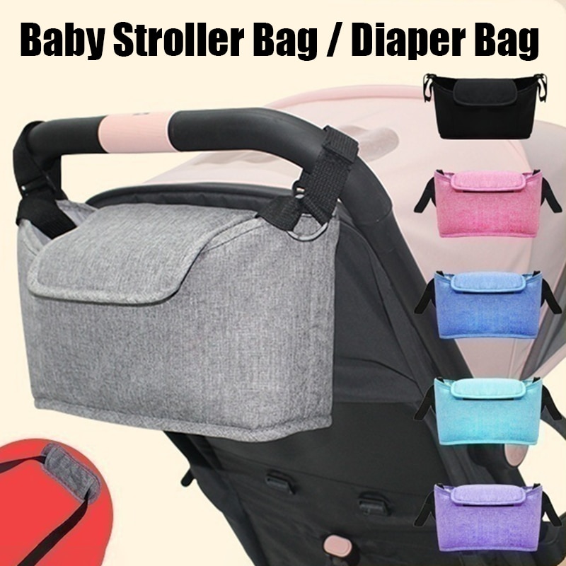 Baby Stroller Hanging Bags Mom - Diaper Bag Backpack ulasan dan harga