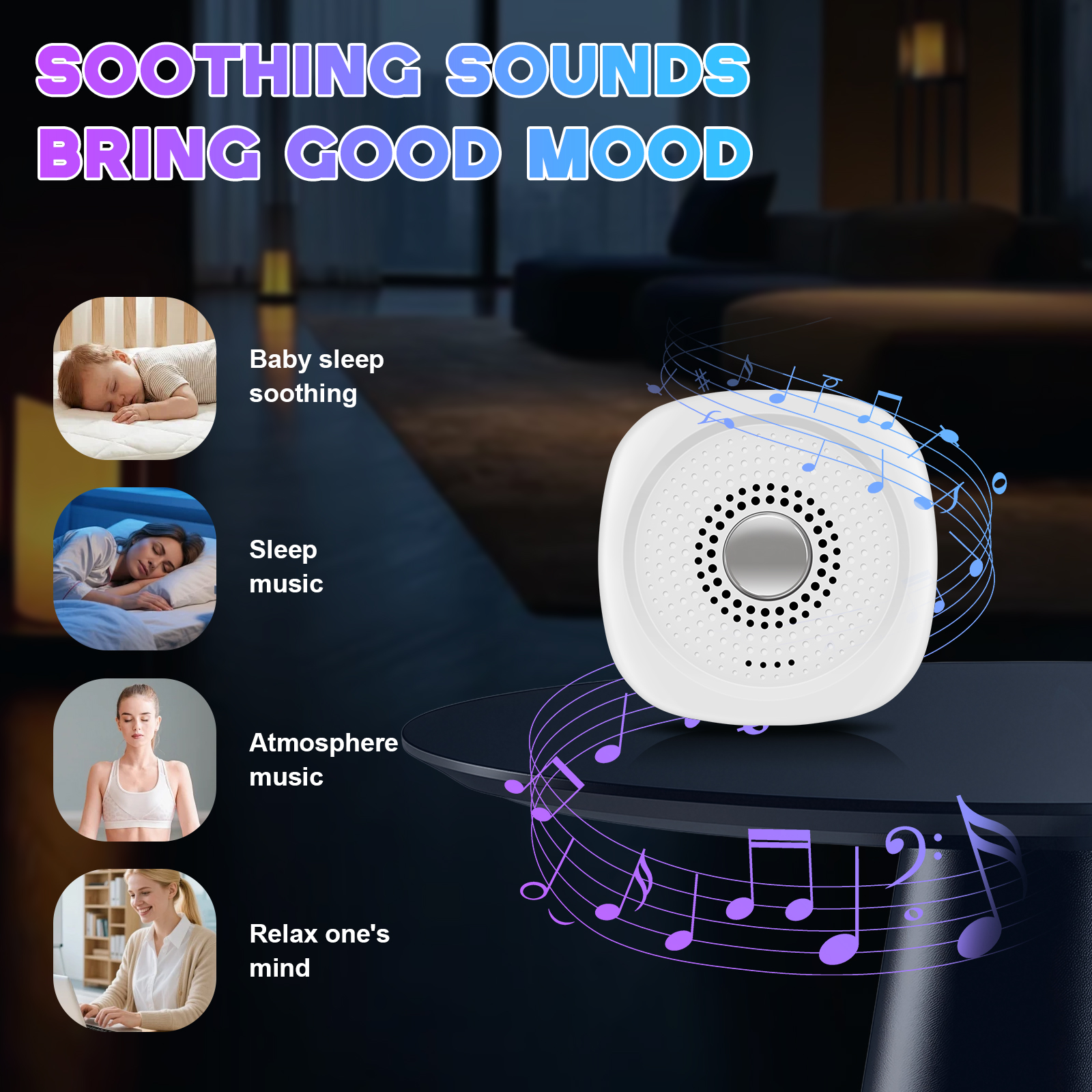 White Noise Sound Machine with - White Noise Machine Baby ulasan dan harga