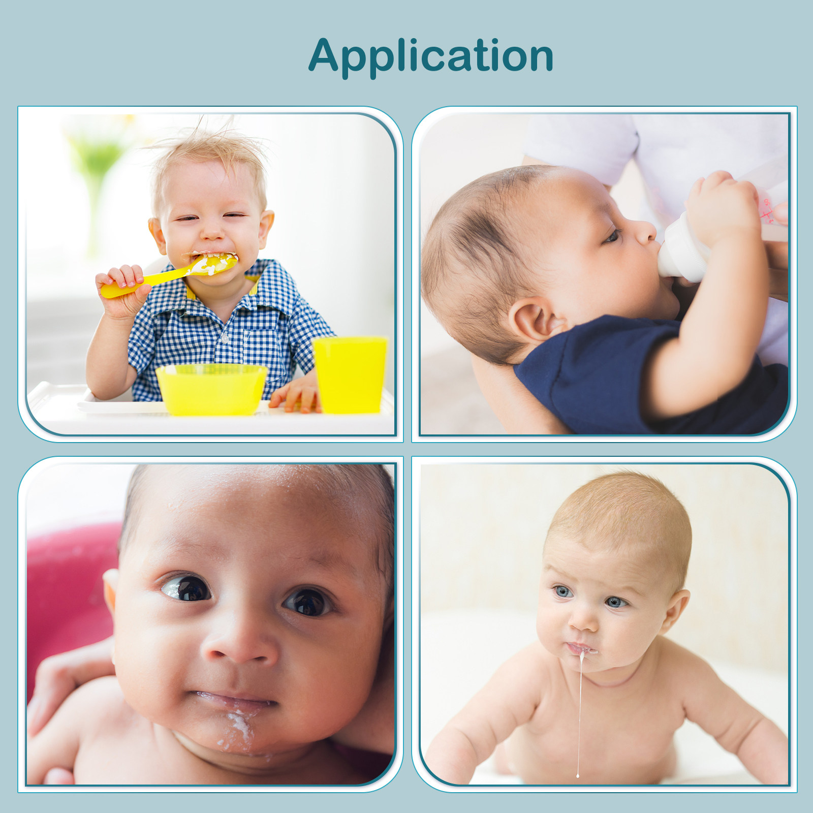 Waterproof Silicone Baby Bib A - Silicone Baby Bibs ulasan dan harga