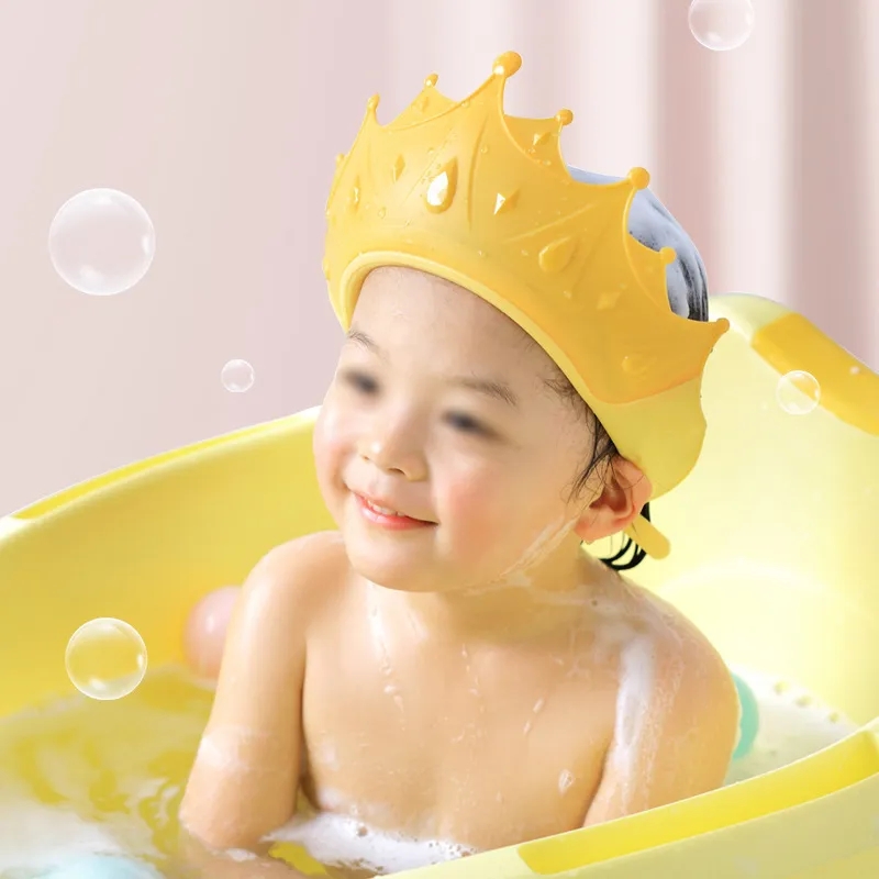 Baby Shower Cap Waterproof Sha - Baby Products For Bathing ulasan dan harga