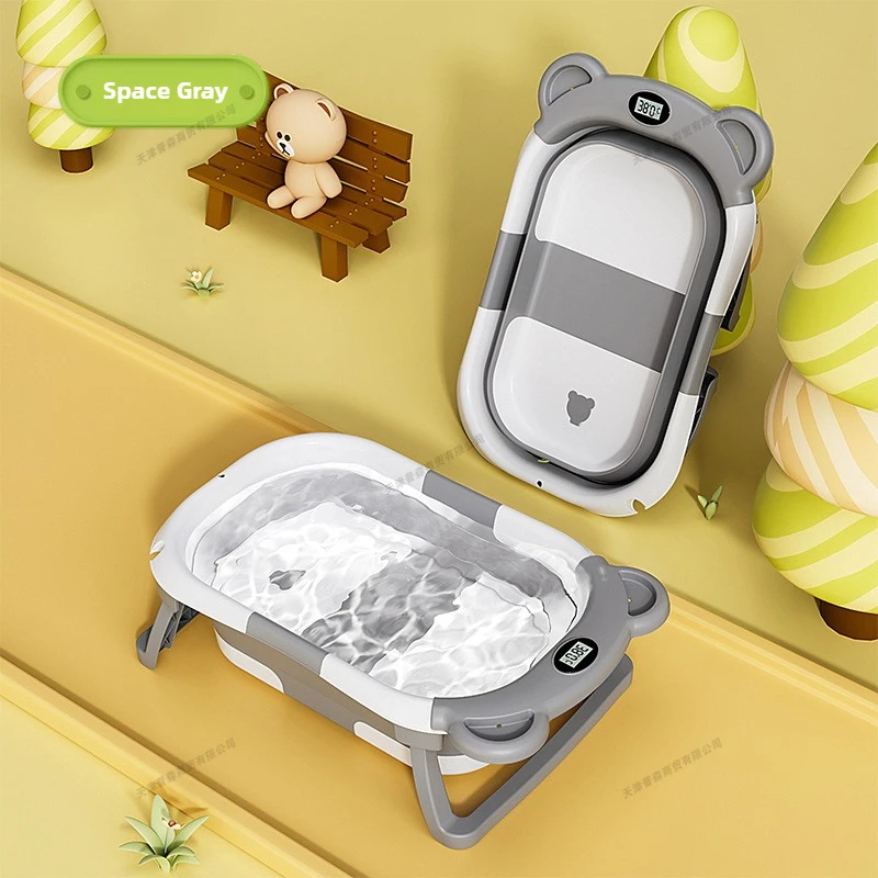 Foldable Baby Bath Tub Intelli - Baby Products For Bathing ulasan dan harga
