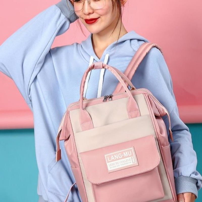 Vintage Leather Diaper Bag Lar - Diaper Bag Backpack ulasan dan harga