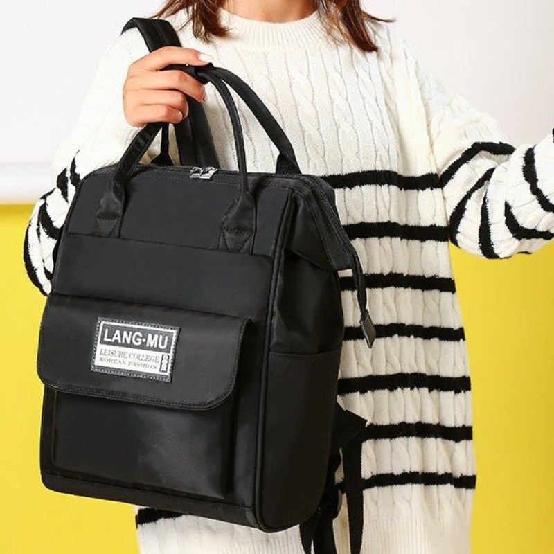Vintage Leather Diaper Bag Lar - Diaper Bag Backpack ulasan dan harga